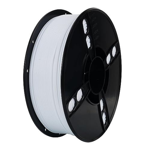 Image of Kingroon PA6 Nylon 3D Printer Filament 1.75mm, 1kg White Filament, High Strength Filament for Engineering Parts, Dimensional Accuracy + /- 0.03mm