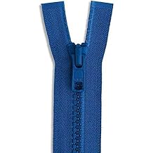 30" Vislon Jacket Zipper, YKK #5 Molded Plastic Separating Bottom - Medium Weight by Each Select Color Royal Blue - 558