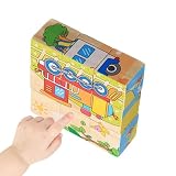 | Expérience de jeu sûre: les bords doux bien pensés du puzzle cube en bois réduisent les frottements possibles. Cela en fait un choix fiable pour les puzzles pour enfants et favorise un environnement captivant et protégé pour apprendre et jouer.