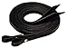 Weaver Leather Black Leather Split Rein, 5/8-Inch x 7-Feet, Black