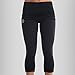 Zaggora New Hotpants Slimming Neoprene Weight Loss Fold Over Capri, Women's, Black