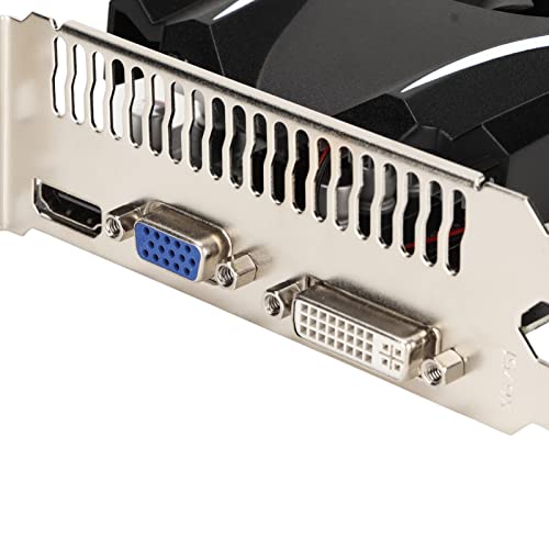 Image of Septpenta 1GB Graphic Cards1gGB PCI Express X16 DDR5 Gaming Graphics Card for AMD Chip,Video Card with Large Aluminum Alloy Heat Sinks,VGA and DVI Output Interface Pc Graphics Card for Computer GPU