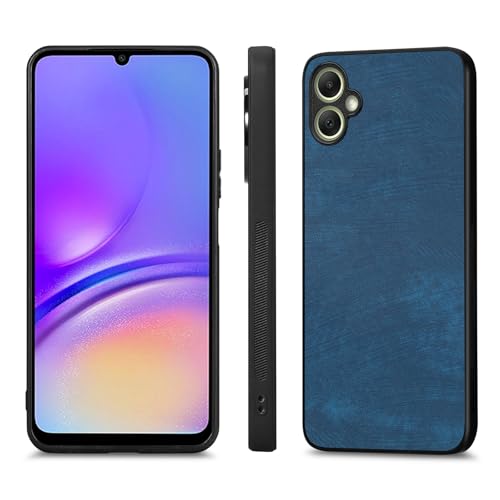 Rfvzubemok Compatible with Realme C67 4G (Not 5G) Case,Compatible with Realme C67 4G (Not 5G) RMX3890 (PU+TPU) Lens Protection Phone Cover Blue