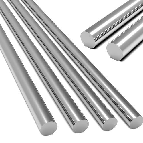 Lyrlidr 4-Pack 304 Stainless Steel Round Rods
