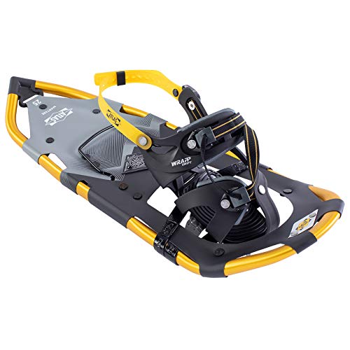 Atlas Unisex - Botas Montane de Nieve para Adultos, Unisex Adulto, Raquetas de Nieve., 16E0001, Grey - Yellow, 76