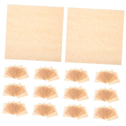 FUNOMOCYA 500pcs Snack Paper Liners Disposal Oil Absorption Paper for Fried Food Pizza Baking
