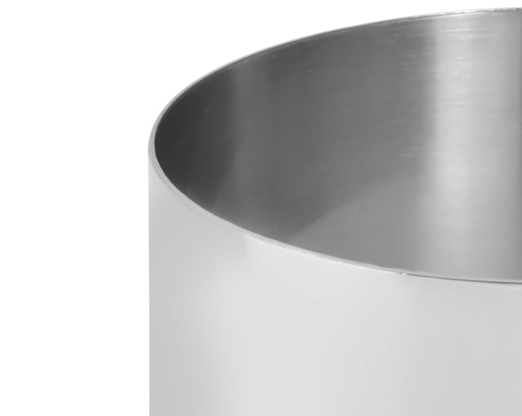 METRO Professional Coppapasta rotondo, acciaio inox 18/0, Ø 10 x 4.5 cm, 6 pezzi, ideale per uso professionale