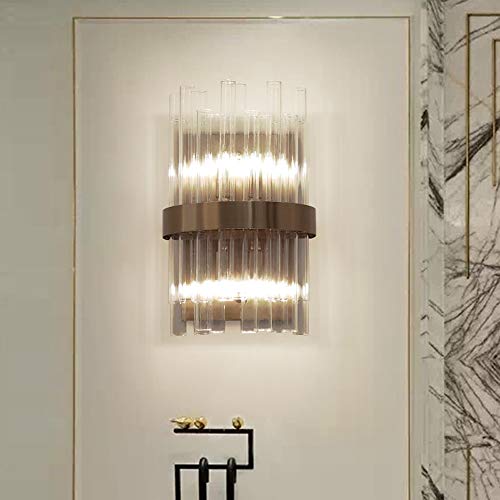 Lumière murale LED moderne dorée pour couloir et chambre à coucher - 6