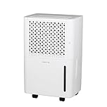 Mistral MDH1022 - Dehumidifier with Ionizer and UV, 10L deposit capacity, up to 10L/day, 100m3/h airflow, 42dB, white colour