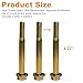 Steering Gear Box Mounting Bolts compatible with Jeep Cherokee XJ 1984-2001, Replaces 6035939AA