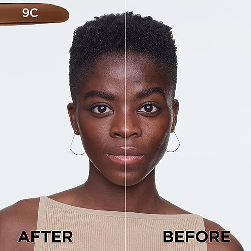L'Oréal Paris Make up, Flüssige Foundation mit Hyaluron und Aloe Vera, Perfect Match Make-Up, Nr. 9R/9C Deep Cool, 30 ml – Ansicht 4