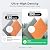 12 Pack Self-Adhesive Acoustic Panels [390 lbs/yd³ Ultra-High Density], 2nd Generation Sound Absorbing Panel, Professional Level Sound Panel, Polyester Soundproof Foam [Rectangle, Orange & MoonGrey]