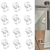 PIXLATTO® Topes para Puertas - Topes de Puertas - 12 Topes Para el Hogar u Oficina, Tope de Puerta - Topes para Puertas de Suelo, Protector manilla puerta, Protector de silicona para puerta (12TOPES)
