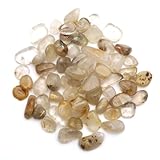 ゴールドルチル 針水晶 さざれ石 本物 100g サイズ大 天然石 パワーストーン 浄化 ルチルクォーツ ネイルパーツ 材料 レジンパーツ おうち時間