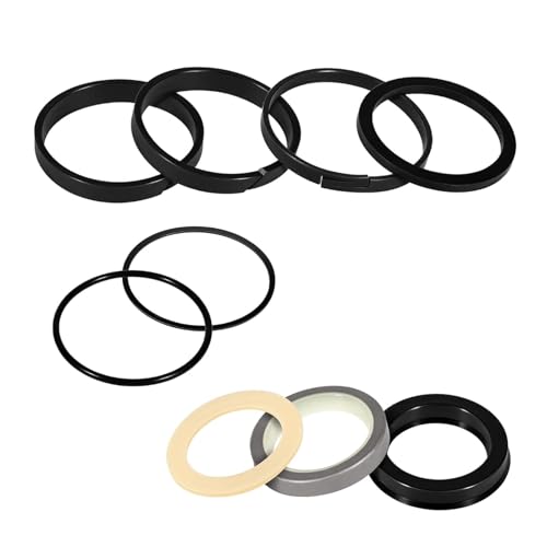 Image of G109456 G105550 Hydraulic Cylinder Seal Kit Fit for Case Backhoe Loader 350 580B 580C 580F 680C (Rod: 1.50 inch, Bore: 2.50 inch)