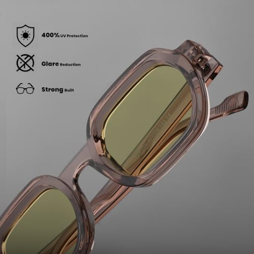 Image of SAM AND MARSHALL VELAR Sunglasses I 400UV Protection I Square Sunglass I Men & Women