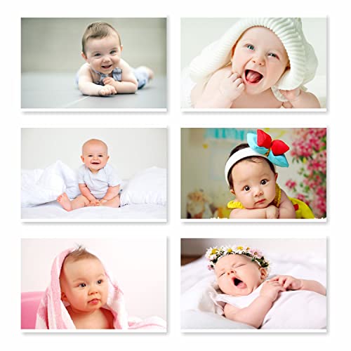 Image of SR CREATIVE CRAFT Cute Baby Posters | Smiling Baby Poster |Baby Wall Poster for Room Decor (12x18-Inches, 300GSM Thick Glossy Finish Paper) Set of 6 -pt-9