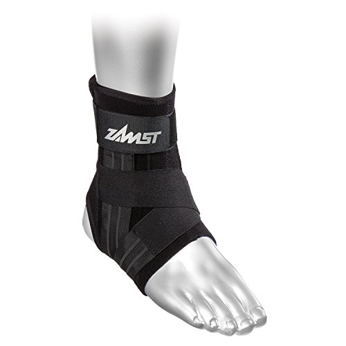 Zamst A1 Right Ankle Brace, Black, Small