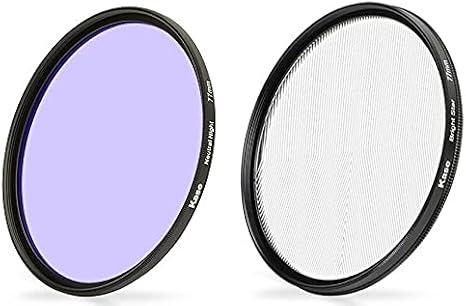 Kase 77mm Night Kit Bright Star Focus Focusing Tool + 77 Neutral Night Light Pollution Filter