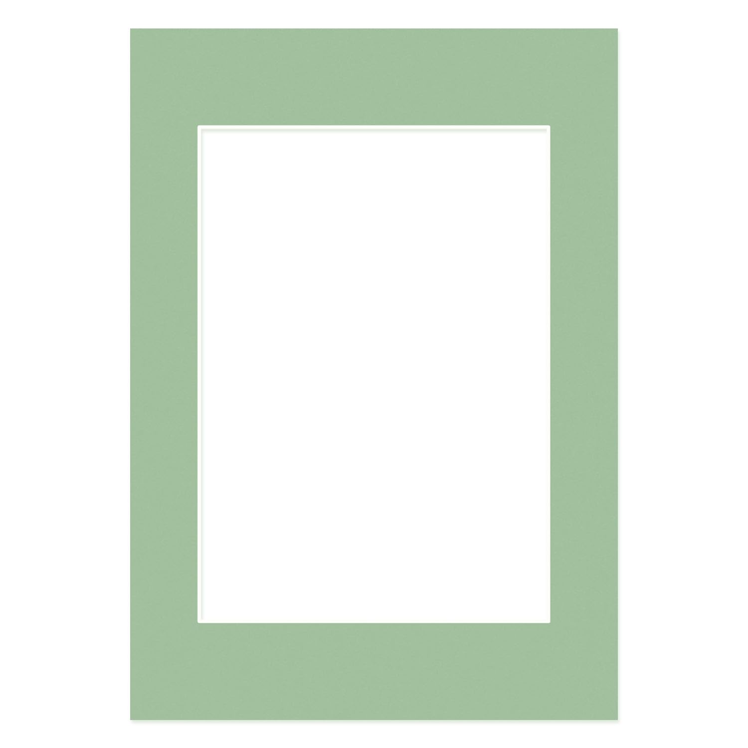 Alison Kingsgate A2 Sage Green Picture Mount for Frames A3 Aperture — image 1