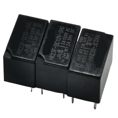 Relais electroniques HK23F ecologiques 2A pour circuit imprime DIY et montage DC 12V
