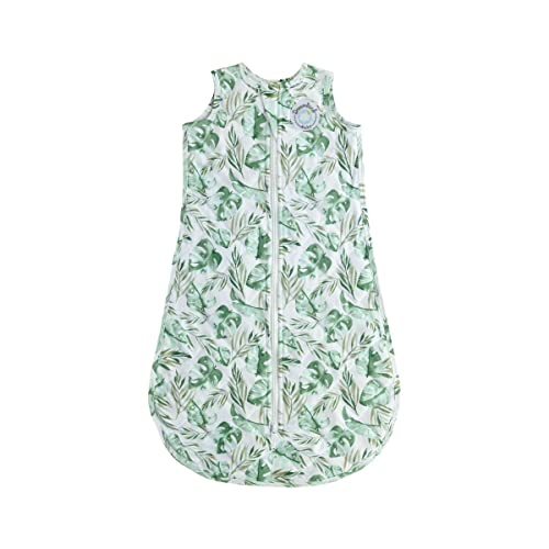 Image of DREAMLAND BABY Weighted Sleep Sack, Ages 6-12 Months. 100% Cotton, Evenly Distributed Weight from Shoulders to Toes (Palm)