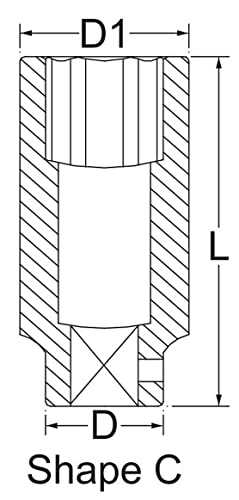 Douille à choc 3/4 Chicago Pneumatic S628D débloquer écrou grippé - 3