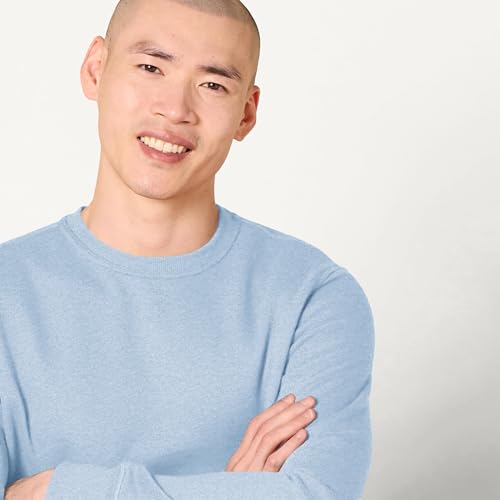 Image of Amazon Essentials Men's Crewneck Fleece Sweatshirt with Ribbing (Available in Big & Tall)