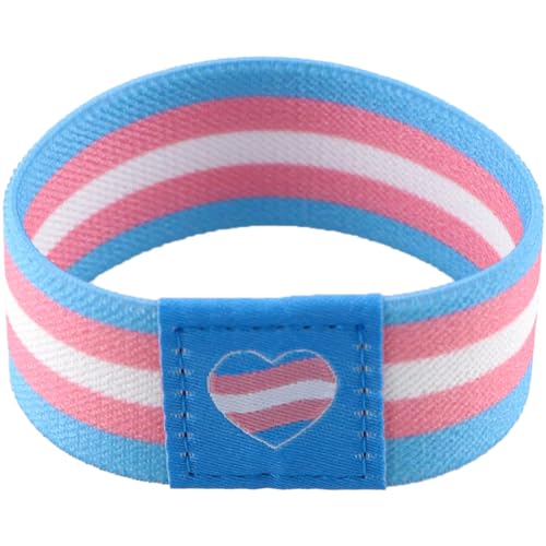 Rainbow LGBT Pride Bracelet for Women Men, Stretch Elastic Band, LGBTQ Wristbands for Pride Month Decorations, Trans Lesbian Accessories Outfits Merch Gifts3