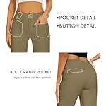 Denim Women Cropped Trousers Jeans Pants Leg Jeans High Rise Pants Stretchy with Pockets - Image 3