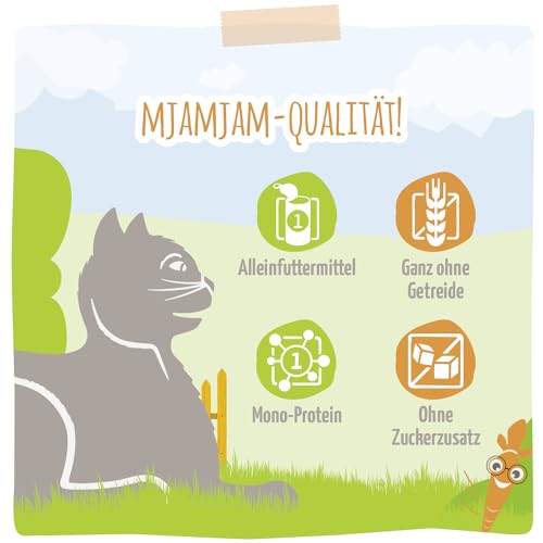 MjAMjAM - Quetschie - Chicks & Friends köstliches Huhn an feinen Möhrchen 12 x 125g