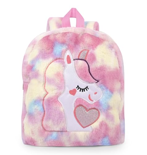 Image of ADISA Kids Backpack Toddler Bag Back Pack Plush Cartoon for Girls and Boys 1-5 Years
