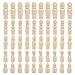 YOTINO 50 piezas figura cono madera familia figuras de madera para pintar DIY figuras de madera boda cumpleaños artesanía muñecas jugar figuras hombre mujer niño