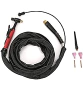 TIG Welding Torch, TIG Welding Torch, M16 * 1.5 mm Plug, air-Cooled Welder for The TIG Welding Ma...