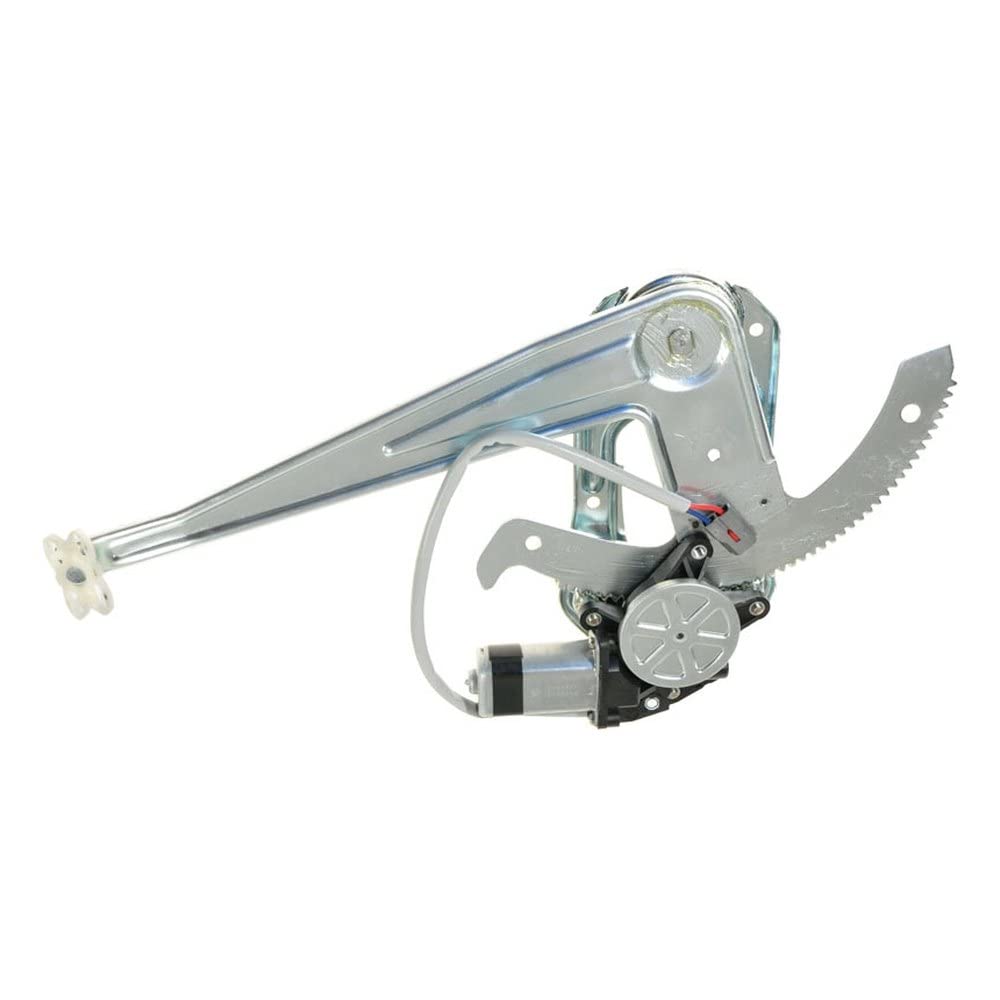 TRQ Front Right Power Window Regulator &amp; Motor Assembly Passenger Side | For 1993-2011 Ford Ranger 1994-2009 Mazda B2300 1998-2001 B2500 1994-2007 B3000 B4000 FO1351113 FO1351156