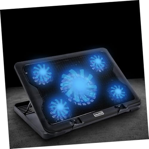 Base de refrigeración Veemoon para laptop con 5 ventiladores USB miniatura 7