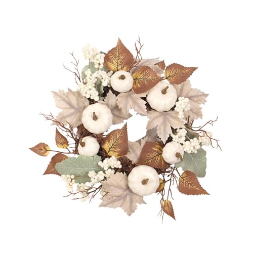 Halloween Türkranz,Herbstkranz Herbstdeko Herbstkränze,Autumn Türdeko Fall Wreath Für Haustür Outdoor Tisch Außen Türkranz Kürbis Deko Herbstdeko Innen Erntedankfest Hochzeit (A) Halloween Türkranz,Herbstkranz Herbstdeko Herbstkränze,Autumn Türdeko Fall Wreath Für Haustür Outdoor Tisch Außen Türkranz Kürbis Deko Herbstdeko Innen Erntedankfest Hochzeit (A)