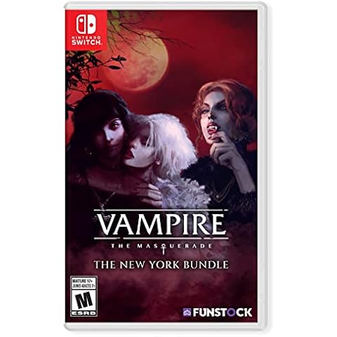 Vampire the Masquerade Coteries and Shadows of New York - Nintendo Switch Cover