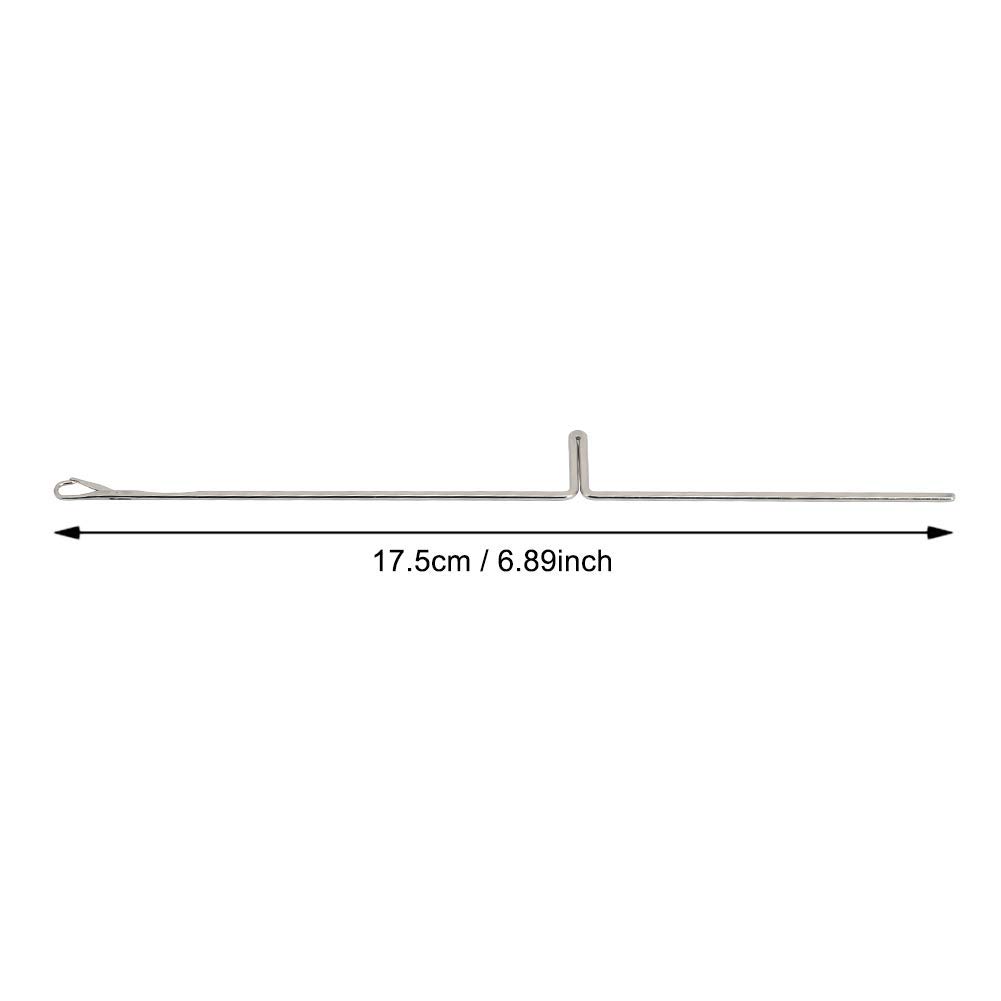 SK155 Ago per Macchina per Maglieria, 50 Pezzi di Aghi in Acciaio Set per Cucito in Tessuto Durevole Strumenti Artigianali Fai da Te per Macchina per Maglieria 17,5 cm
