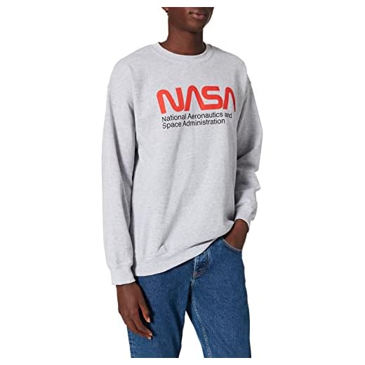 Brands In Limited Herr Nasa Aeronautics T-shirt, Grå (sport grå spgry), XL