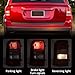 Huray Tail Light Assembly for Jeep Patriot 2008-2017 Rear Brake Light OE Tail Lamp Replacement (Driver Side(Left))