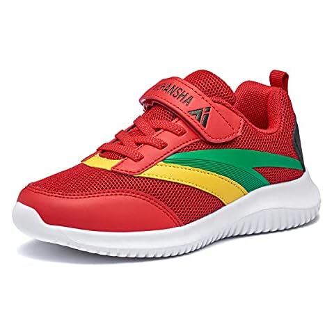 Mishansha Zapatillas Casual Niña Rojo Cover