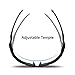 Dollger Night Driving Glasses for Men and Women Safety Sunglasses with HD Yellow Lens Plastic Frame Anti Glare UV 400 Protection