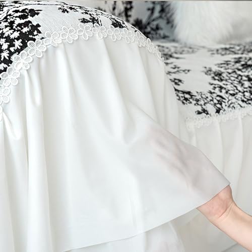 Fundas de sofá para sofá reversible y fundas de cojín decorativas para sofás grandes 7