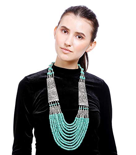 Imlistreet Fashion Necklace Set Tribal Jewelry Indian Ethnic Jewelry Set Traditional Necklace Jewelry