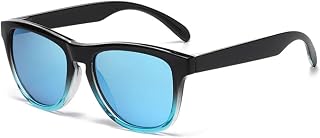 Retro Men Outdoor Sunglasses Shades Uv400 Fashion Trending Gradient Mirror Women Travel