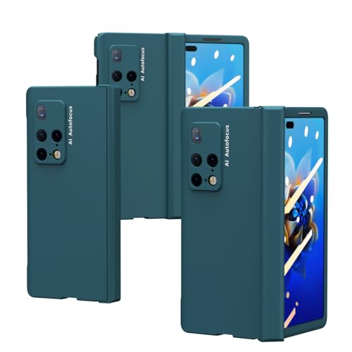 Coque Huawei Mate X2 verte protection intégrale charnière étui rigide antichoc premium