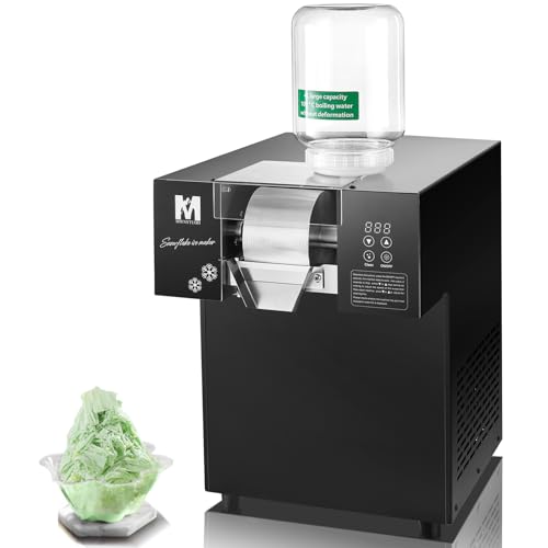 MWNYTUOH Snowflake Ice Machine, 485.0LBS/24H 1000W...