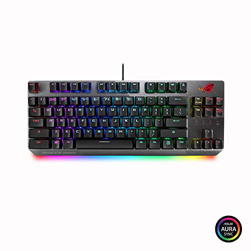 ASUS ROG Strix Scope TKL Wired Mechanical RGB Gaming Keyboard for FPS Games
