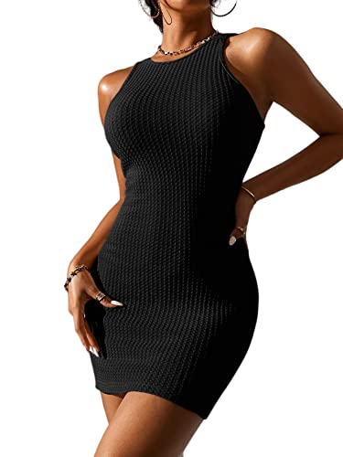 crochet knit bodycon dress SALMON KNIT CROCHET BODYCON MINI DRESS Bask Boutique